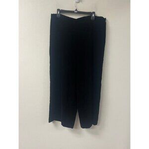 Black Tie Velvet Black Pants. Sz 12